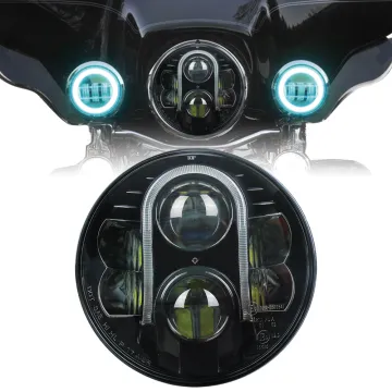 7 Inch Round 80W Work Lamp - DOT Certified Car and Motorcycle Headlight