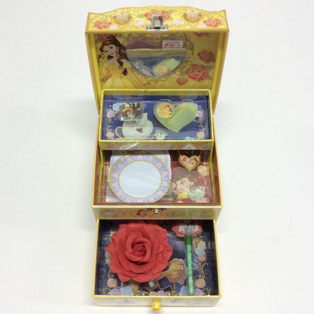 Paper diamond princess style jewelry storage box