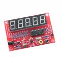 1Hz-50MHz Digital Tube Display DIY Crystal Measure Portable Electronic Self Assemble Durable Module Board Frequency Meter Kit