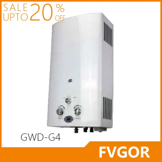 GWD-G4 6L-16L electric instant water heater flue type gas water heater brands