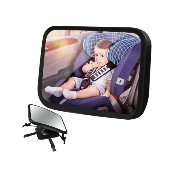 Adjustable Back Seat Baby Safety Mirror