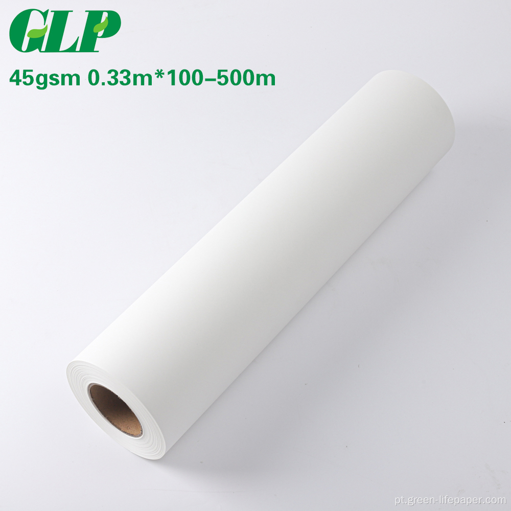 Papel de sublimação rápido 45gsm