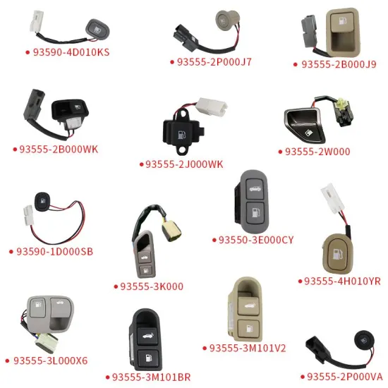 Hyundai Kia Car Trunk and Fuel Tank Switches: Original Accessories for Korean Vehicles