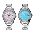 Ceramic Blue Pearl Dress Watch