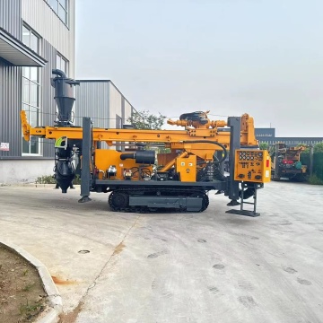 Portable Hydraulic Crawler Water Well Drilling Rig in Good Condition