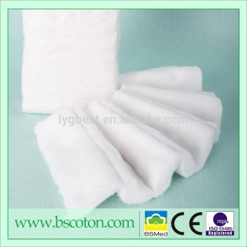 Medical tampons zigzag cotton