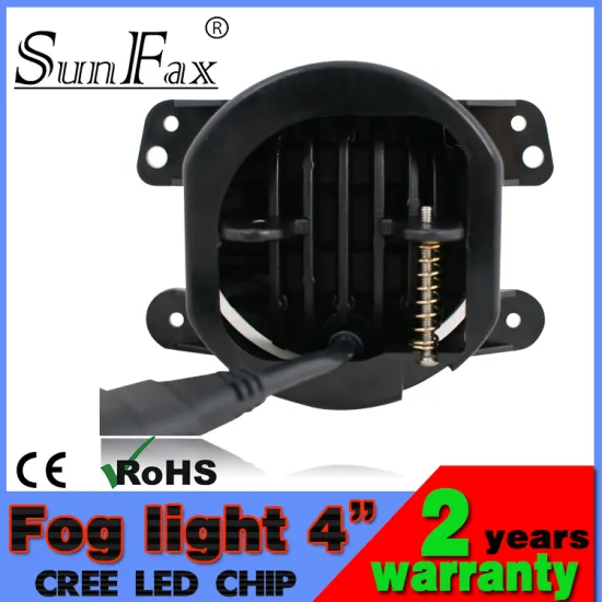 Factocy price! 4" 1800lm fog light, projector lens led fog light for jeep wrangler car automobile