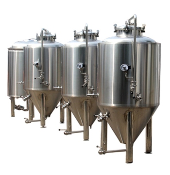 Tanques de fermentación cónica de acero inoxidable - Equipo de cervecería