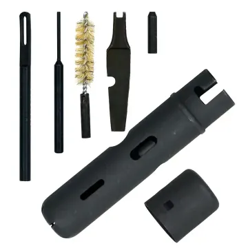 High-Quality Material Barrel Cleaning Gun Brush: Part of an Efficient Gun Cleaning Kit - Black Edition