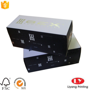 Sunglasses packaging gift box with silver color