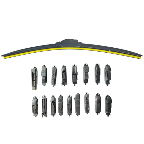 Kction Universal Frameless Car Windshield Wiper Blade with 16 Adaptors for Ford Opel Porsche