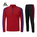 Projeto personalizado Men Sports Winter Warm Soccer Tracksuit