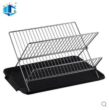 "Streamline Your Kitchen with a Detachable Stainless Steel Dish Rack"