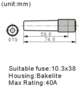 FH-601-1 fuse holder