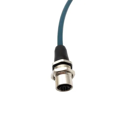 M12 to RJ45 pre-wires installation cable EtherNet IP