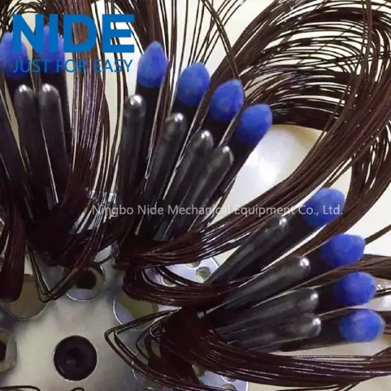 Auto table fan motor transformer stator coil winding machine