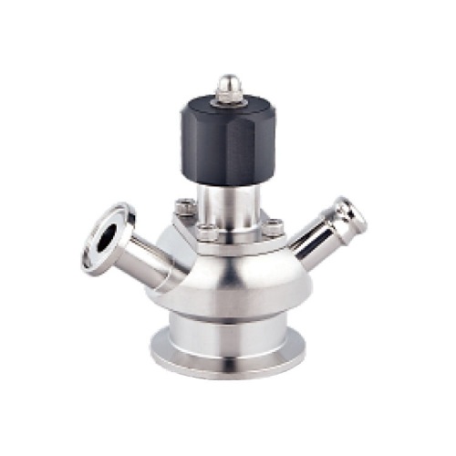 T Type Aseptic Diaphragm Valve Stainless Steel Sample Valve Manufactory