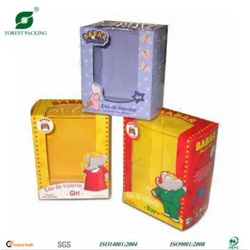 TUCK TOP PAPER BOX WITH CLEAR WINDOW