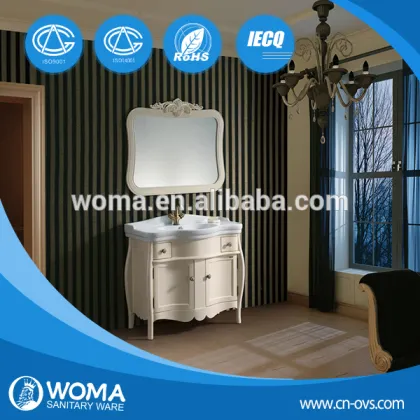 3052 European Cabinet bathroom,Double sink bathroom vanity top,Wholesale bathroom vanities Cabinet