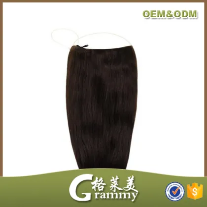Grammy hair factory Fish line human hair set