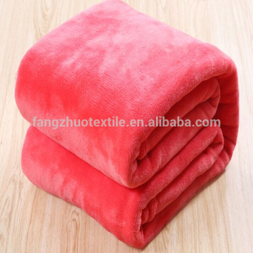 heavy weight warm flannel fleece hotel blanket throw