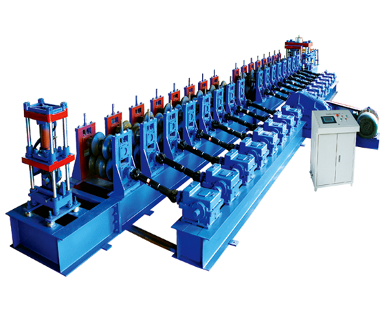 Two waves highway guardrail roll forming machine