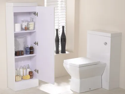 White 1200 bathroom Midway Unit