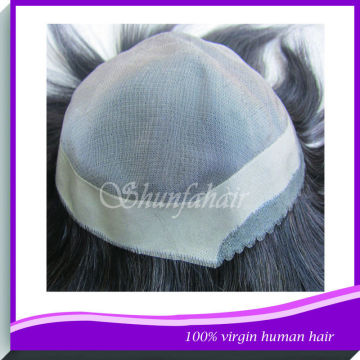 Mono base hair replacement for women,mono toupee for women,Toupees and full head Wigs