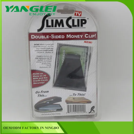 Storus Men's Stainless Steel Smart Money Clip Wallet