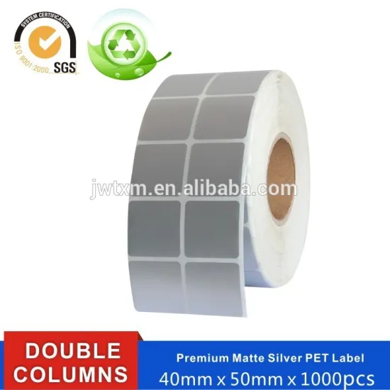 Custom PET Screen Printing Nameplate Label Manufacture