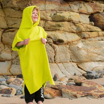 Zachte absorberende katoenen kinderen Poncho strandhanddoek
