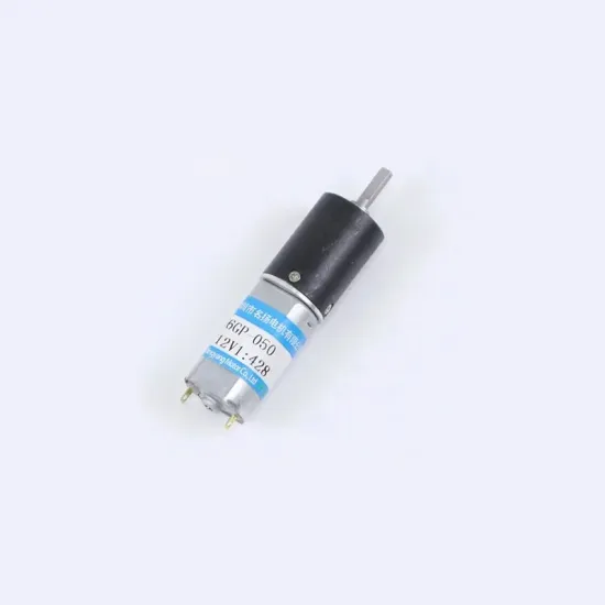 12V DC Planetary Gear Reduction Motor, 16mm Micro Motor, Compatible with CW and CCW Rotation - MY16GP-050