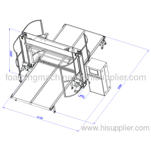 EPS Schaumformen SchneidenEPS Schaumformen Schneidemaschine