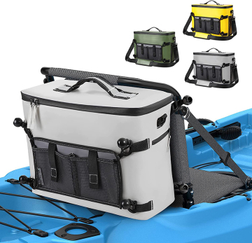 Water-Resistant Deck Bag & Insulated Kayak Cooler for Drinks and Paddle Boards