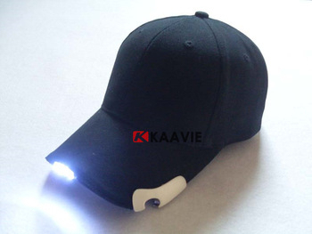 custom fashion 6 panel bottle opener baseball cap with led light