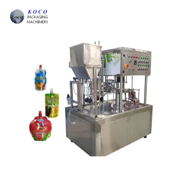 KOCO Liquid Soap Plastic Doypack Filling and Capping Machine