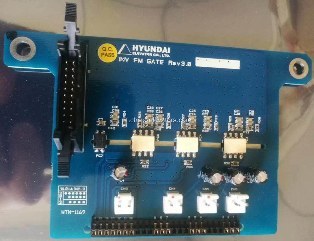 Inv FM GATE REV3.0 PCB ASSY PARA HYUNDAI Elevadores WTN-1169