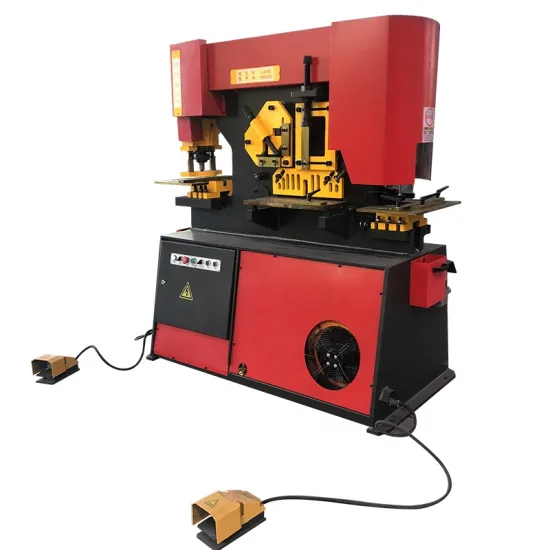 Q35Y 4T Hydraulic Ironworker: Best Quality Multifunctional Punching and Shearing Machine for Steel Cutting