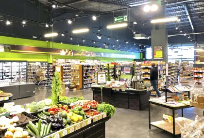 Grille Track Lights For No Main Light Design