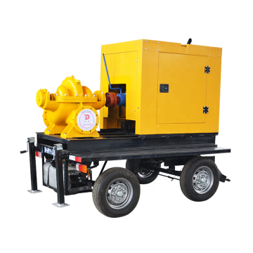 High Quality Double Entry Centrifugal Diesel Irrigation Water Pump