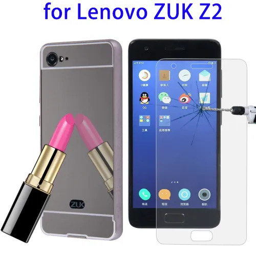 Electroplating Mirror PC Protective Case Back Shell Cover for Lenovo ZUK Z2 Case