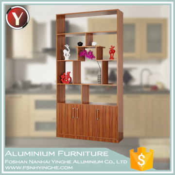 Modern Style Brief Full Aluminium BookCase