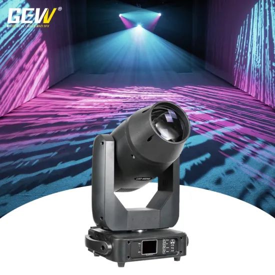 GEVV CMY CTO Zoom 460W Beam Spot Wash LED Moving Head Light for Stage Shows & Events