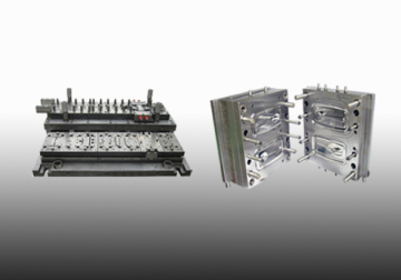 Plastic injection moulds and sheet metal dies