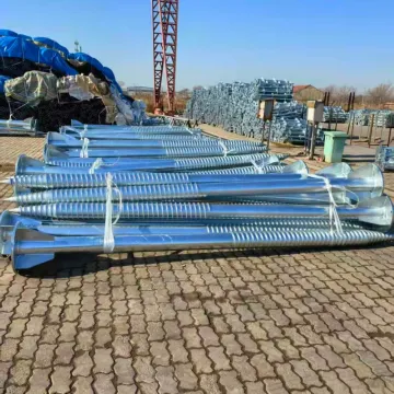 Spiral Pile For Photovoltaic Solar Bracket Mounting