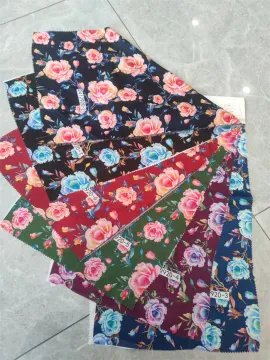Lightweight 100% Polyester Velvet Printing Fabric For Summer