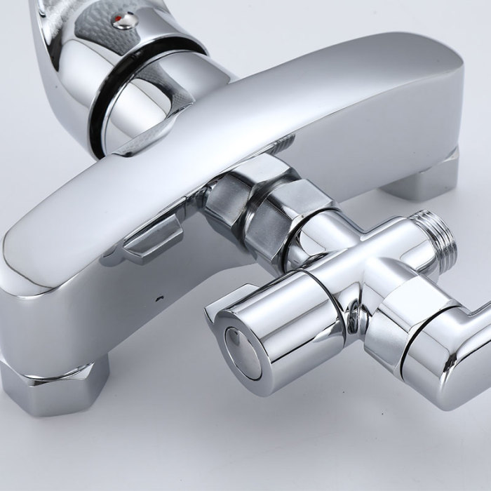 Modern Zinc Alloy Mixer Tap for Shower Bath