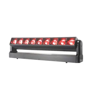 9 Eyes Pixel LED Wash Zoom 4 in 1 RGBW Moving Head Light Bar