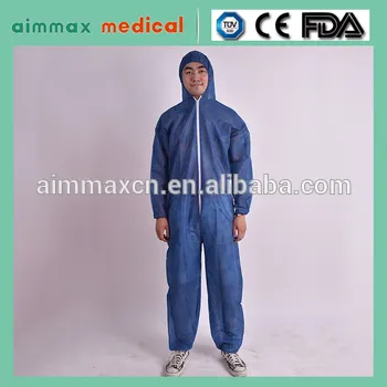 Aimmax made Disposable Nonwoven PP Coverall 20-70gsm high quality cheap price excellent service