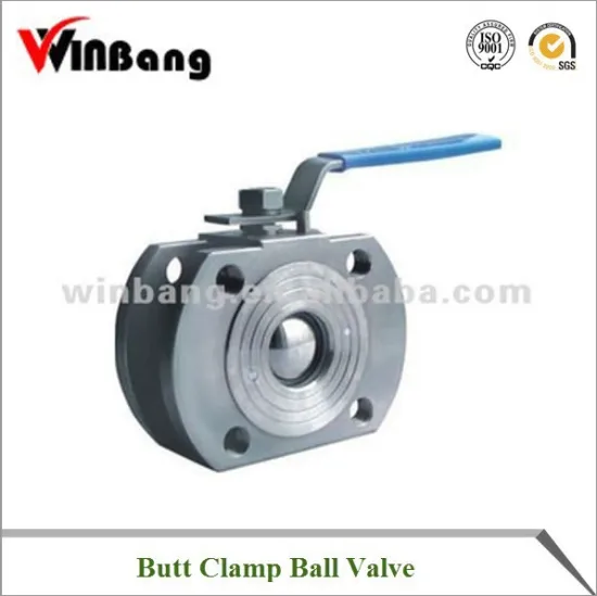 Butt Clamp Ball Valve Model:WB-Q4/71F